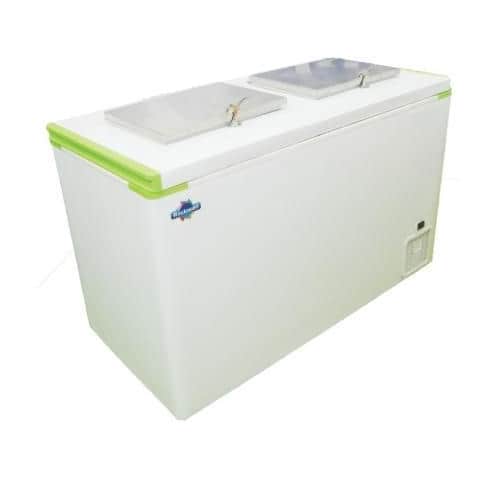 Push Cart Freezer 450 litres Deep Freezers, Green Freezers,